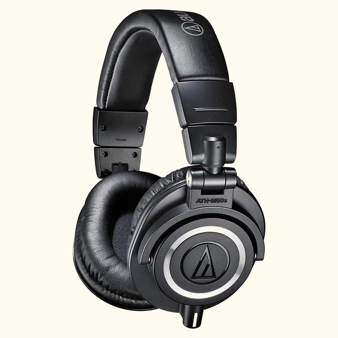 Audio-Technica ATH-M50x - best podcast headphones