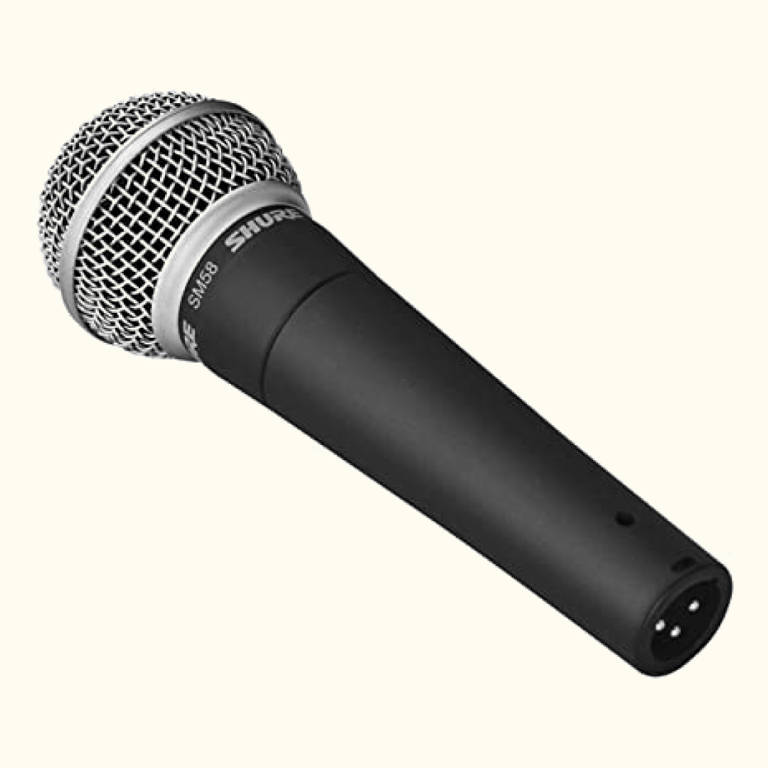 Shure SM58 - Best mics for podcasting